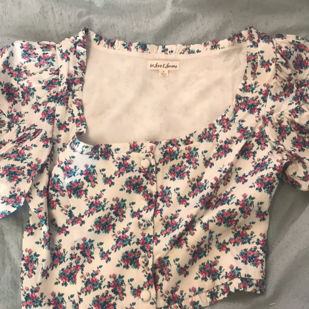 For Love and Lemons Taggart crop top - Picture 4 of 7
